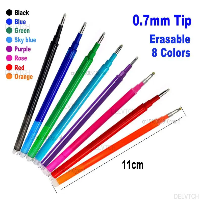 Pilot Pen Frixion - 8 pçs/set 0.7mm caneta gel apagável