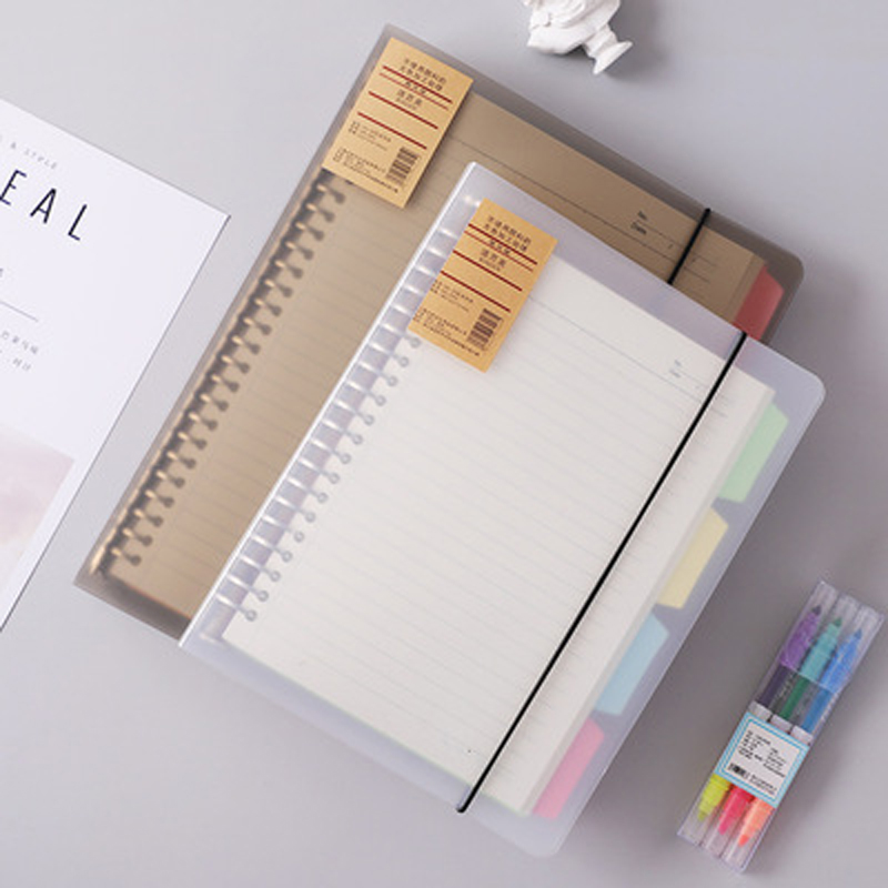 Binder A4 Lever - Pasta de recarga de folhas soltas