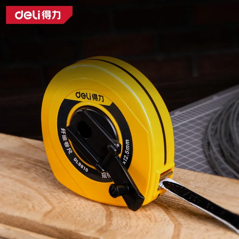 Tape Dispenser Weighted - Deli 10/20/30/50m fita métrica de couro