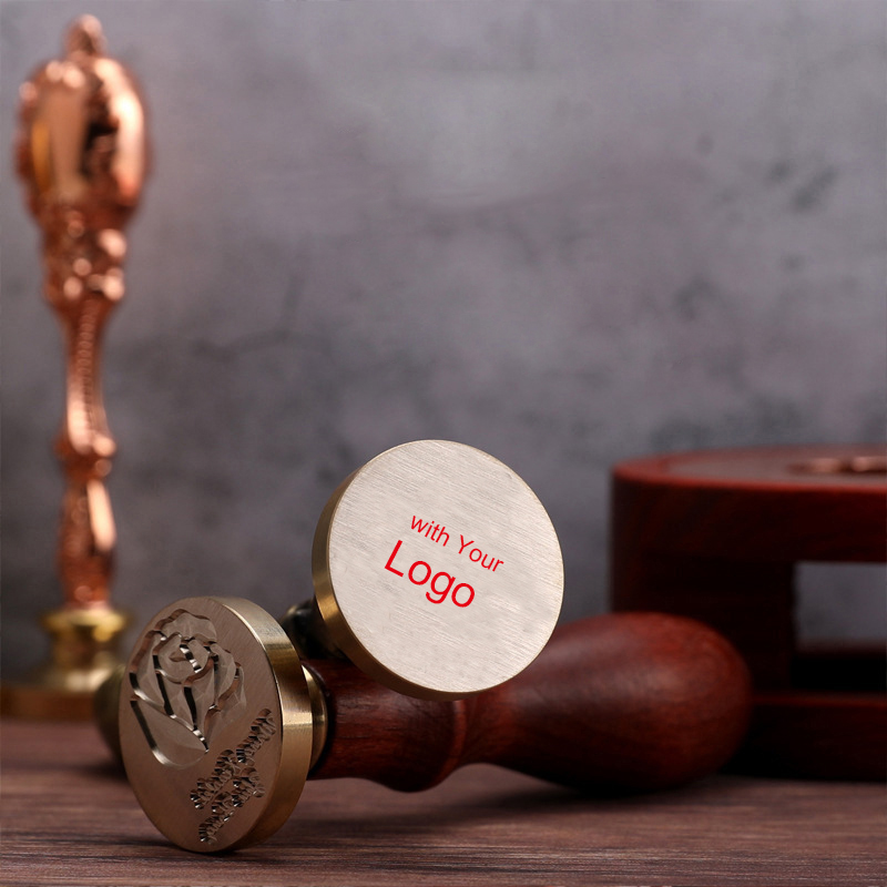 Wax Seal Stamp Set - Cabeça de carimbo de cera com