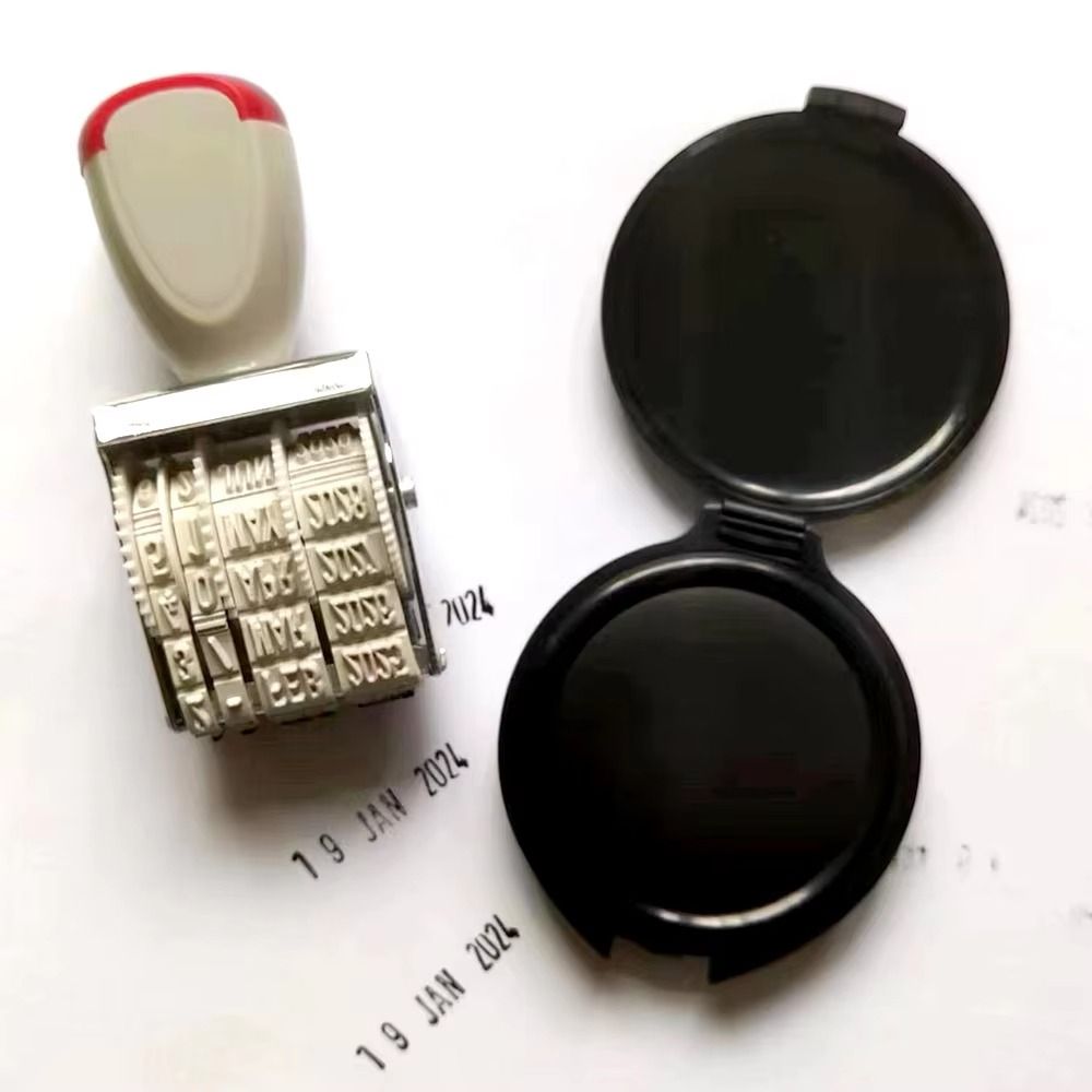 Rubber Date Stamp - Carimbo de Data Digital Prático com