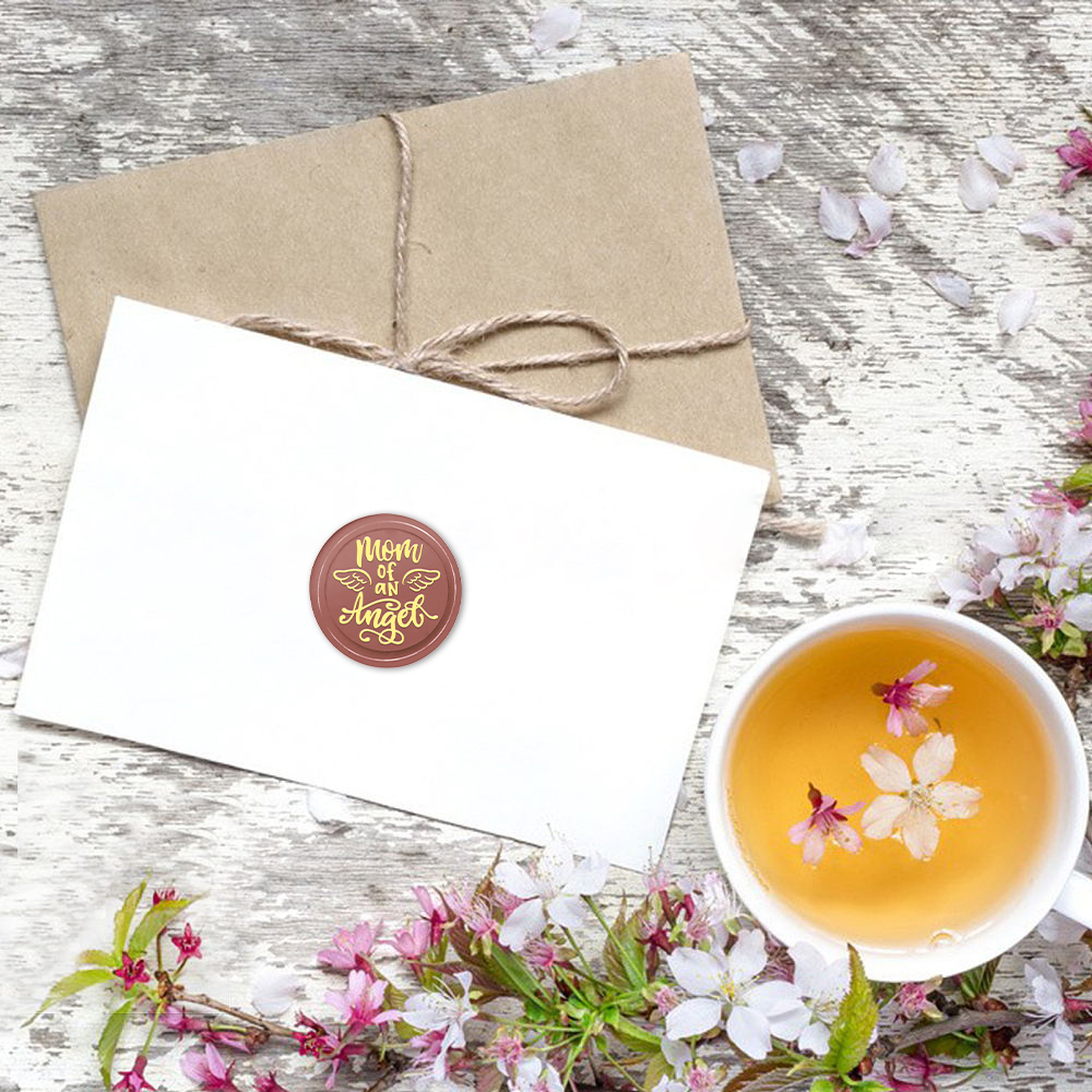Conjunto de Selos de Cera para - Wax Seal Stamp Set avaliação e preço