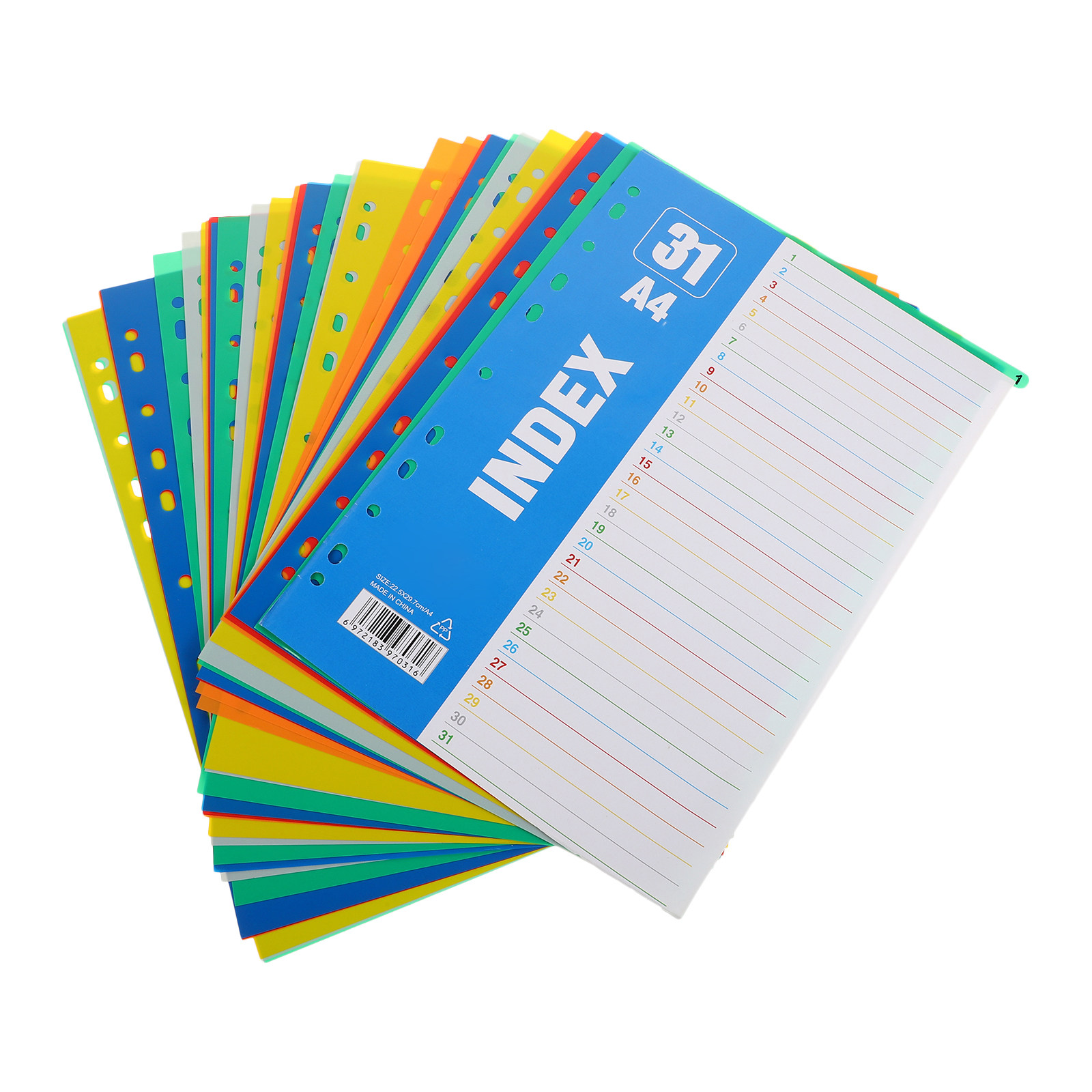 1 Conjunto de Divisórias Plást - Tab Divider A4 avaliação e preço