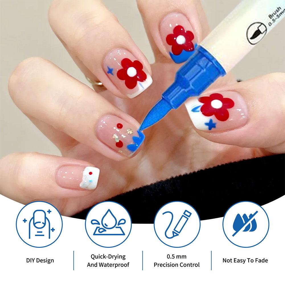 Caneta de Arte para Unhas com  - Correction Pen Fine avaliação e preço