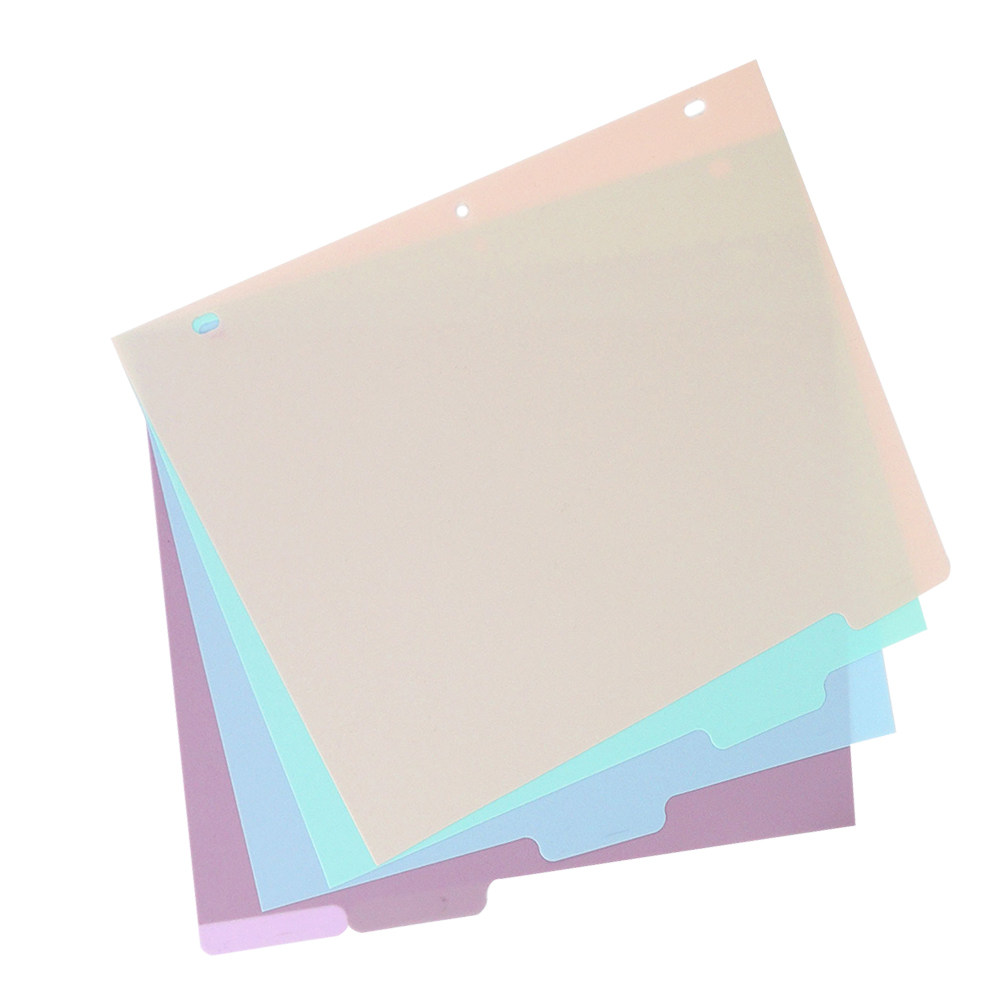 1 Conjunto de Divisórias Fosco - Tab Divider A4 avaliação e preço