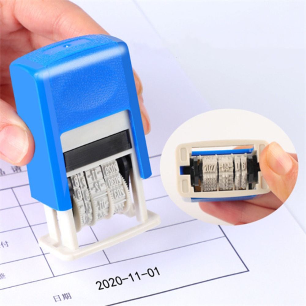 Selos de data de conta com alç - Rubber Date Stamp avaliação e preço