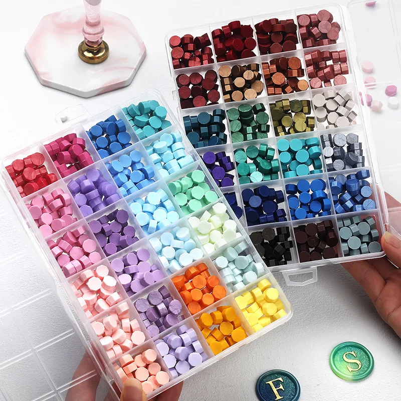 Conjunto de contas de cera de  - Wax Seal Stamp Set avaliação e preço