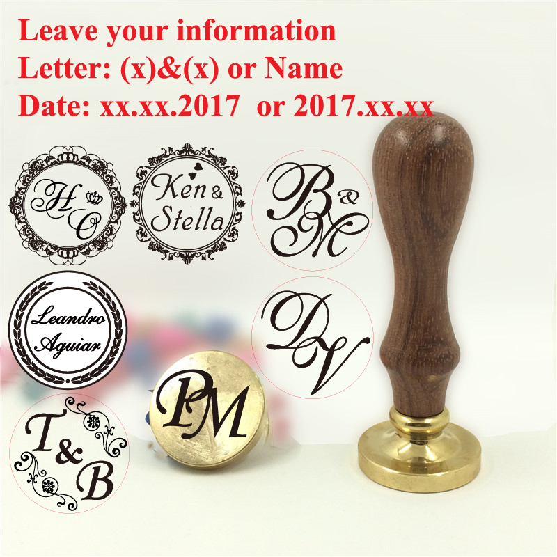 Selo de Cera Personalizado em  - Wax Seal Stamp Set avaliação e preço
