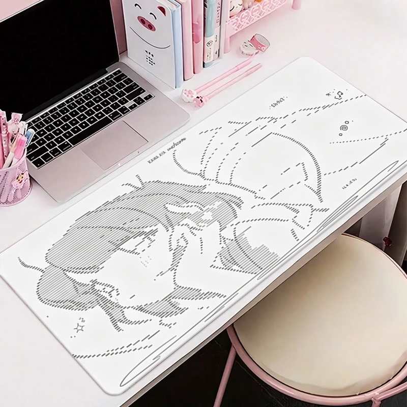 1Pç Mouse Pad de Couro Anime A - Leather Desk Pad avaliação e preço